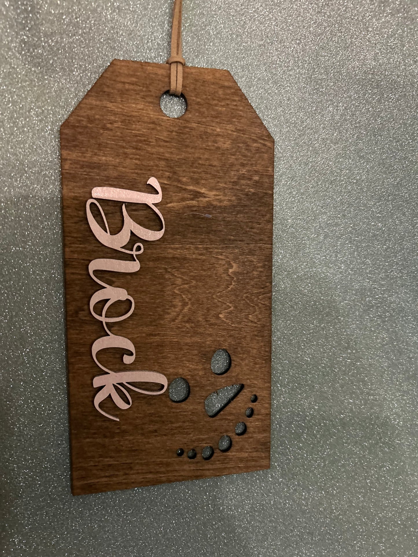 Personalized Santa Sack Tag