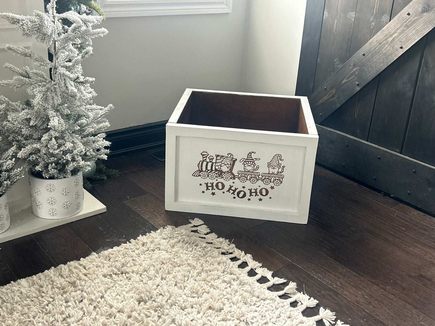 Farmhouse Christmas Tree Box